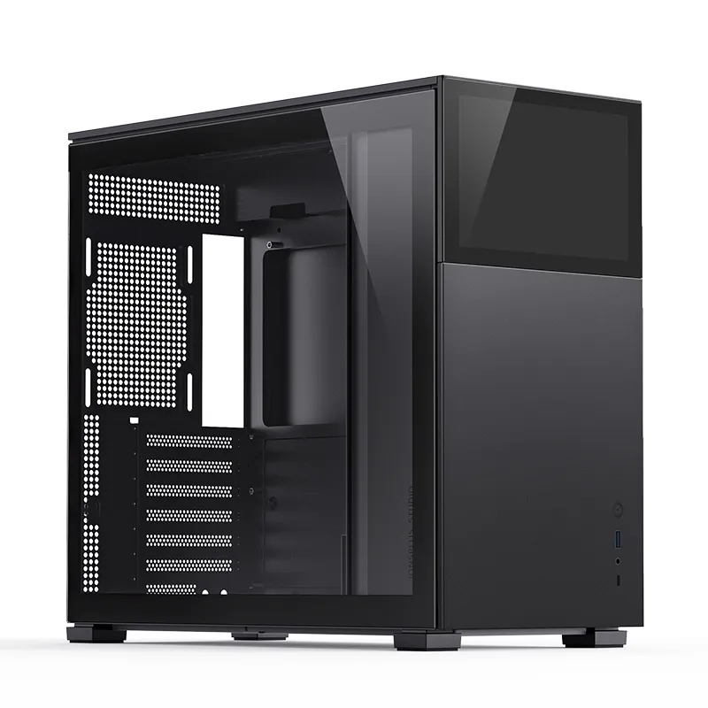 Jonsbo D41 STD SCREEN Midi-Tower Case with window, Black - Multitronic